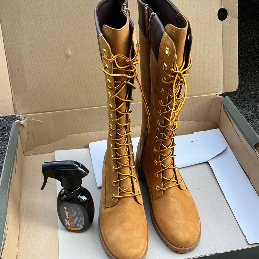 Women timberland 14 in boots